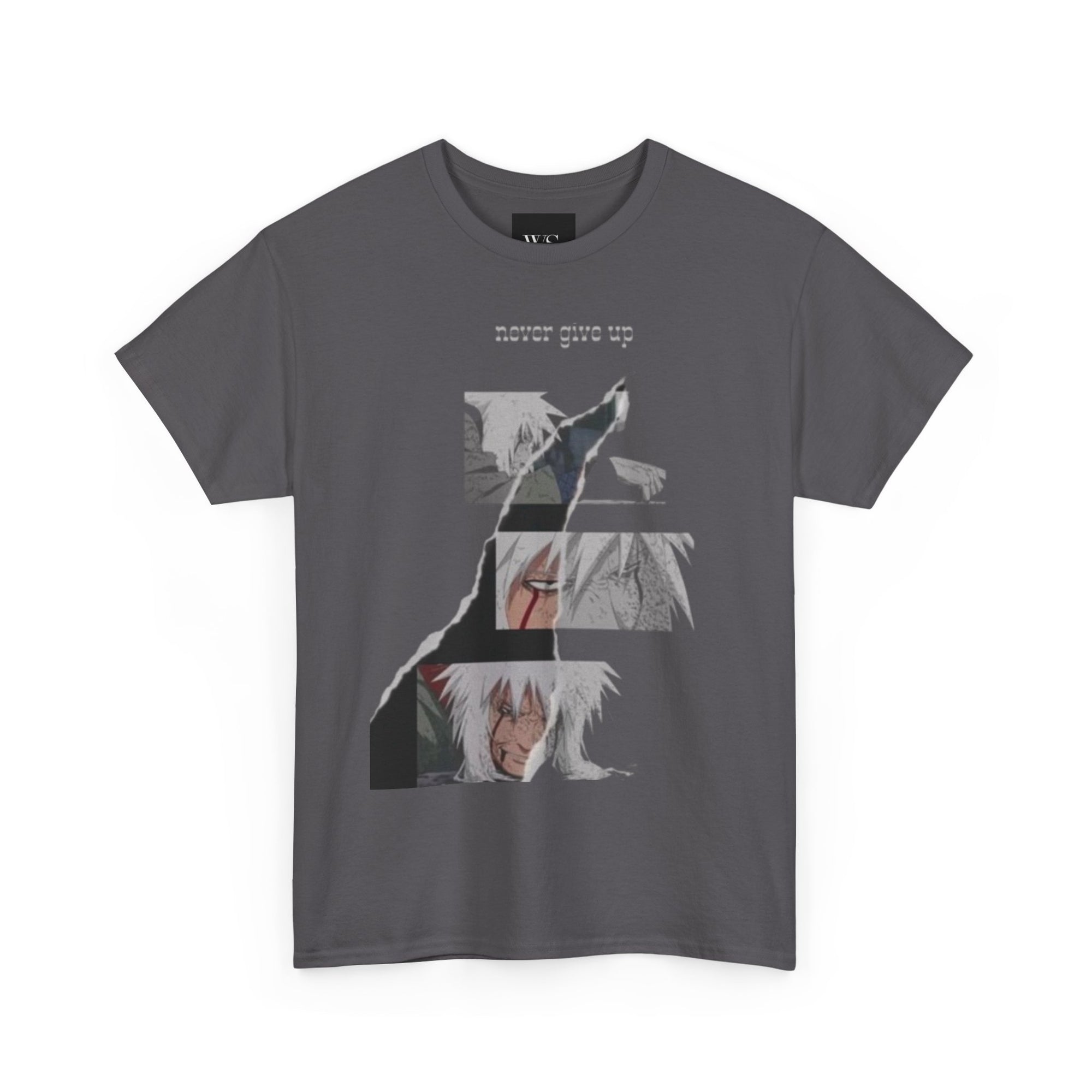 Anime Tee - Never give up Master Jiraiya