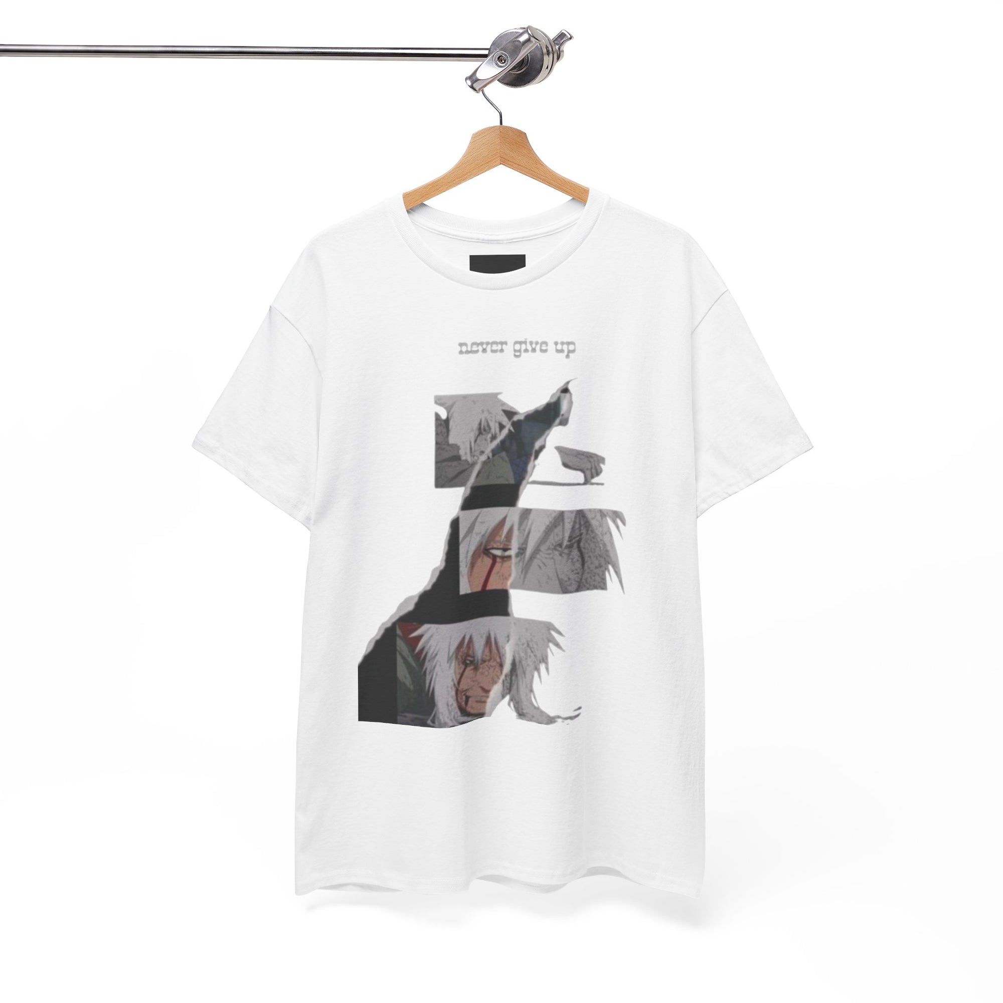 Anime Tee - Never give up Master Jiraiya