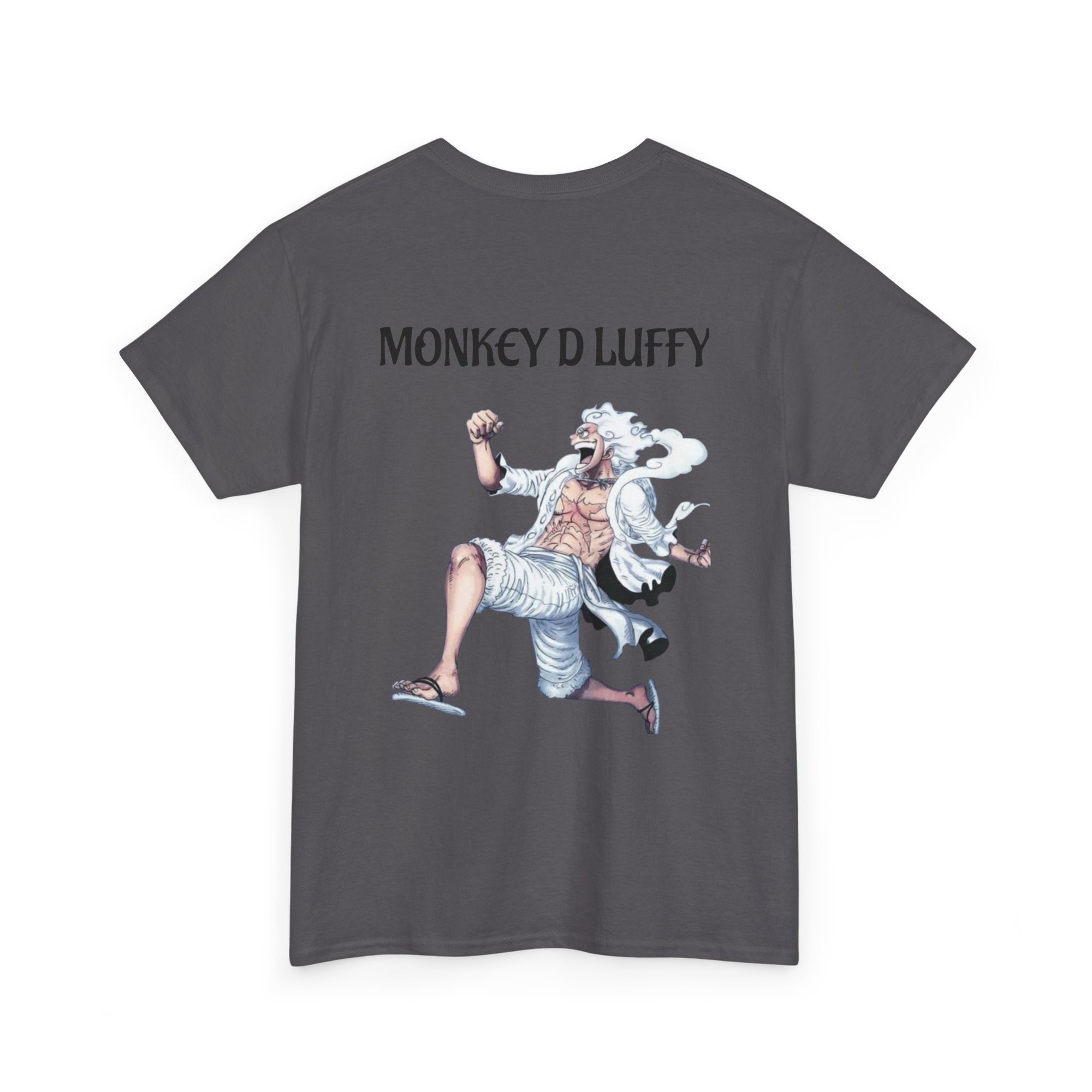 Anime T-Shirt - Monkey D Luffy Unisex Heavy Cotton Tee, Gift for Fans, Casual Style