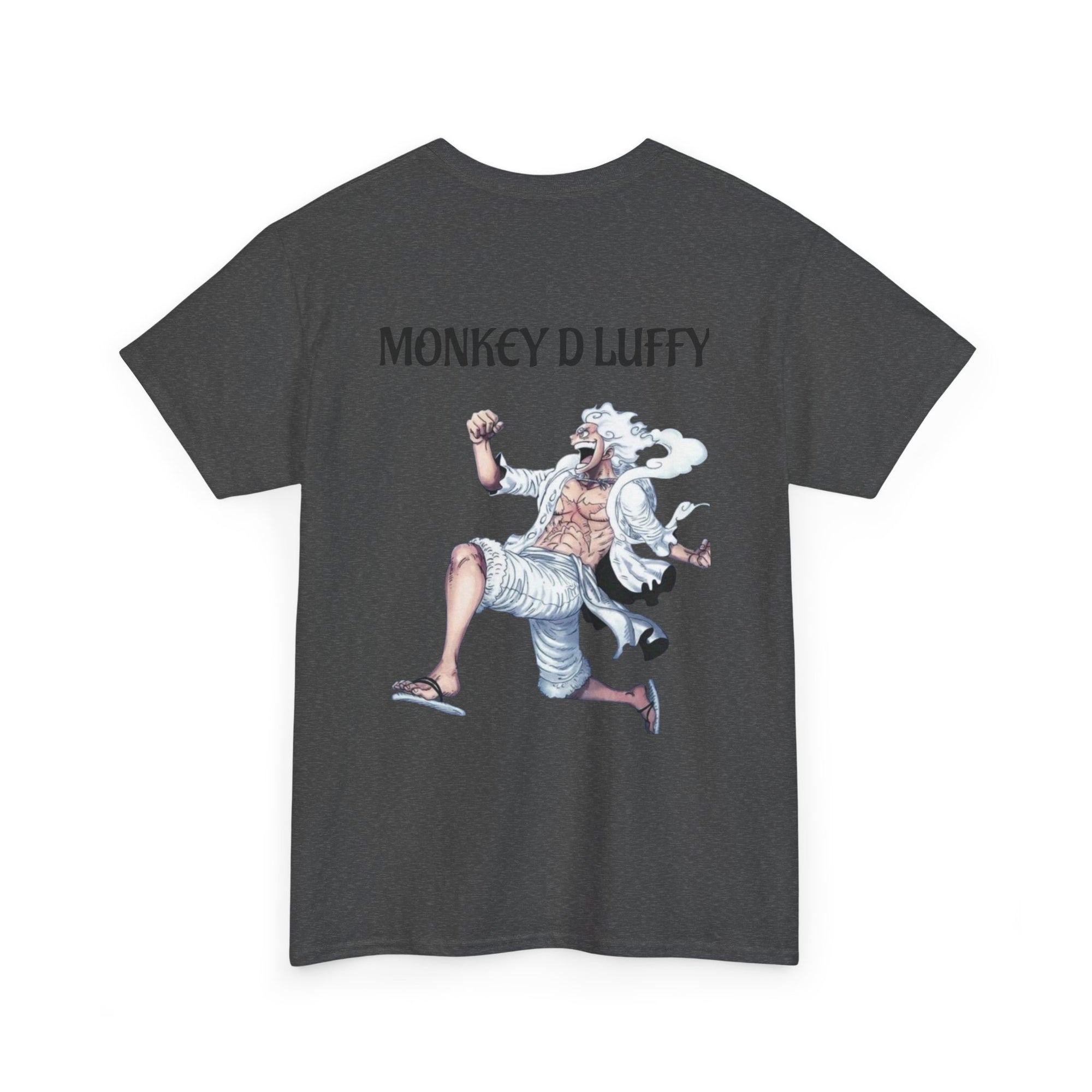 Anime T-Shirt - Monkey D Luffy Unisex Heavy Cotton Tee, Gift for Fans, Casual Style