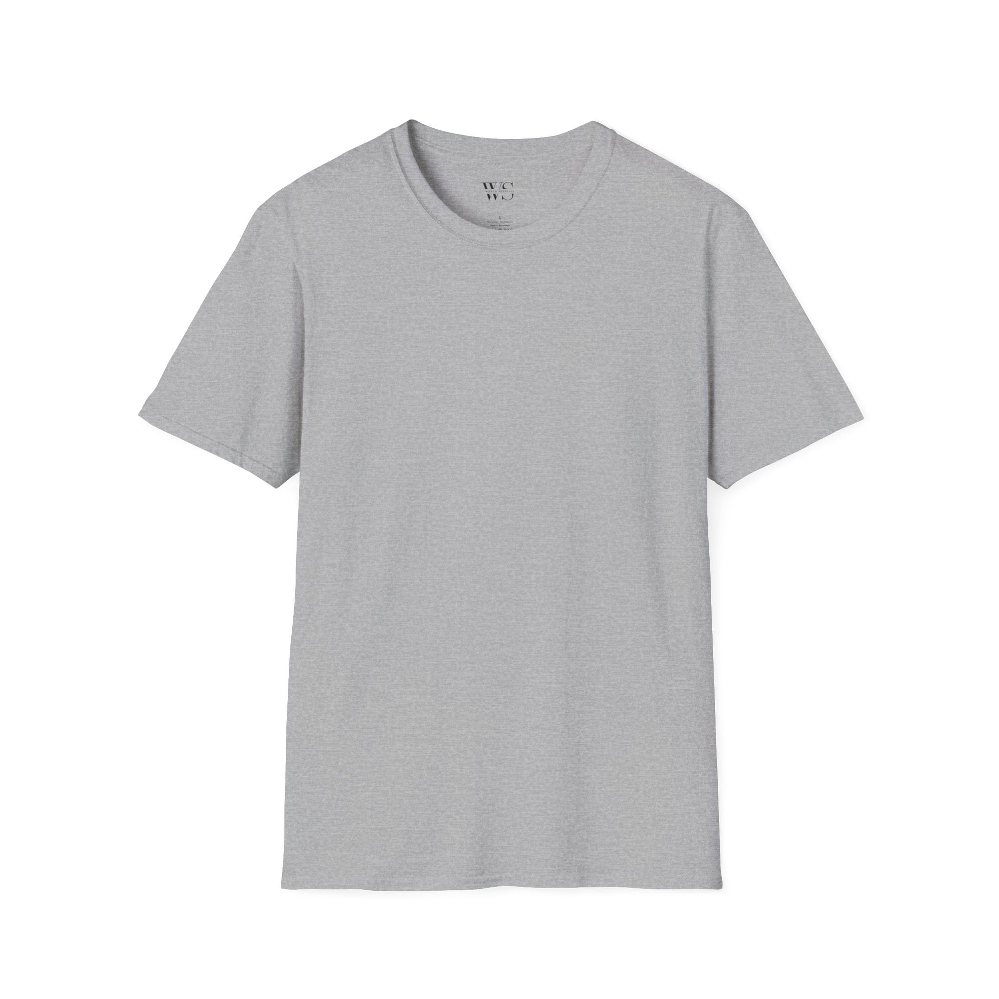 Casual Plane Tee Unisex Softstyle T-Shirt