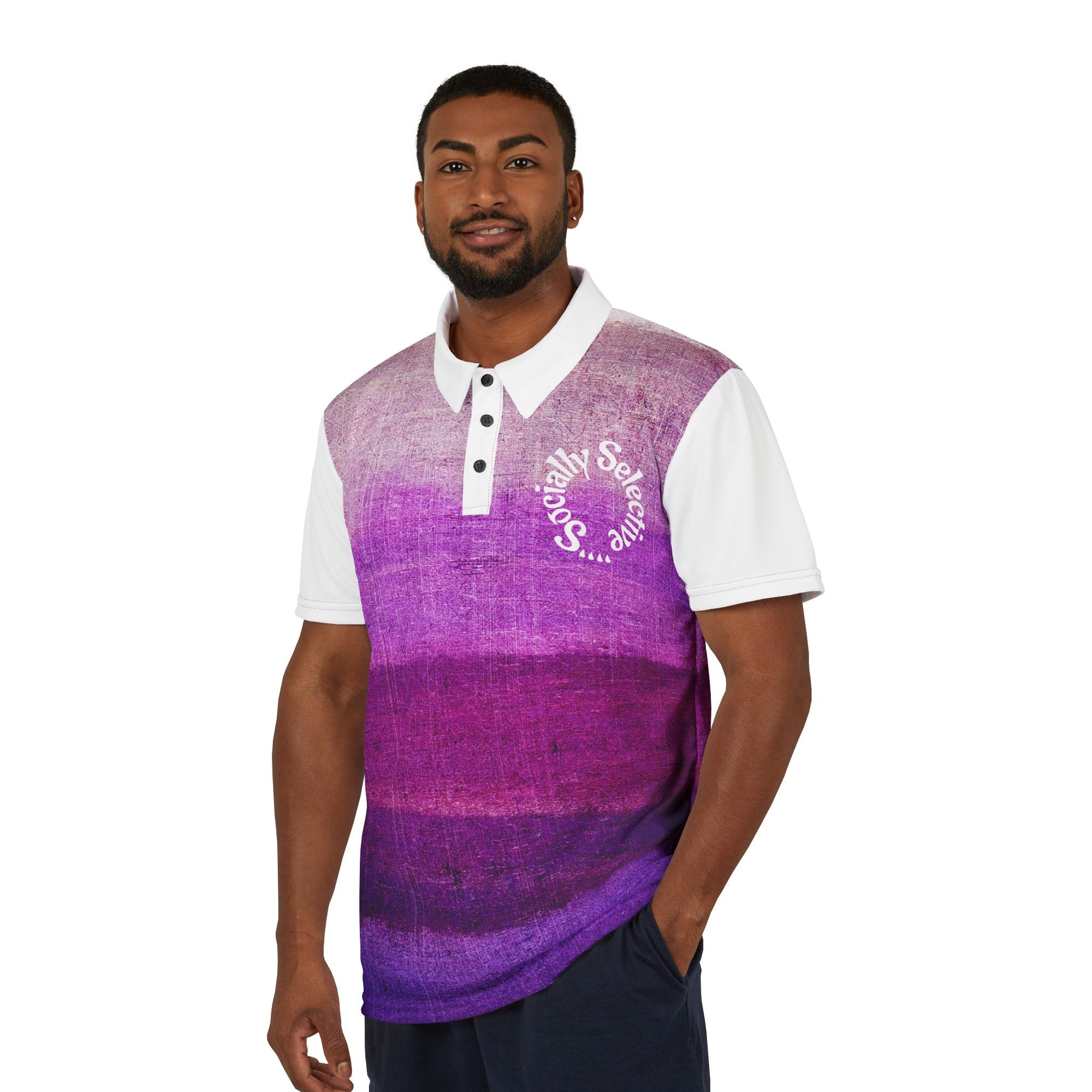 Gradient Unisex Polo Shirt