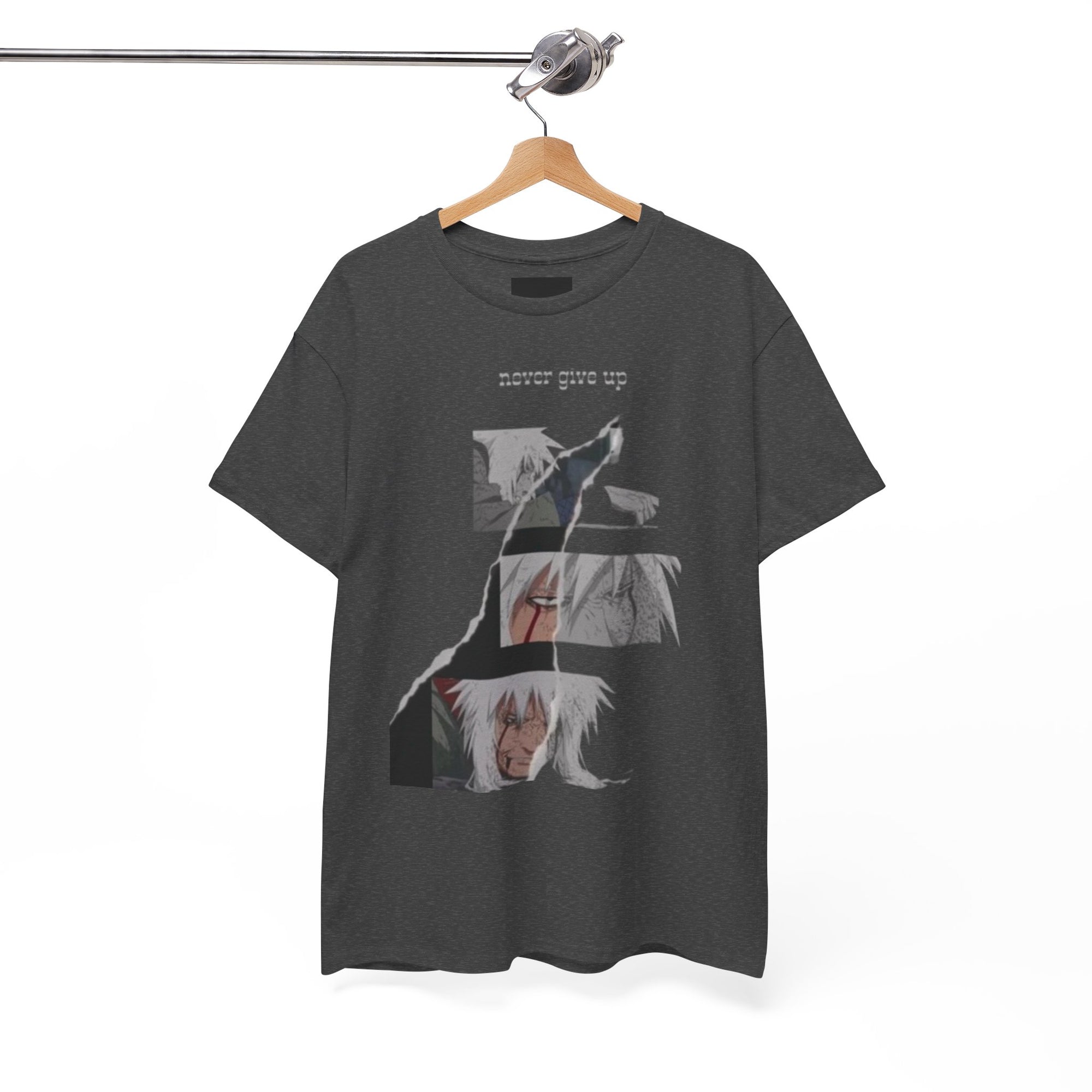 Anime Tee - Never give up Master Jiraiya