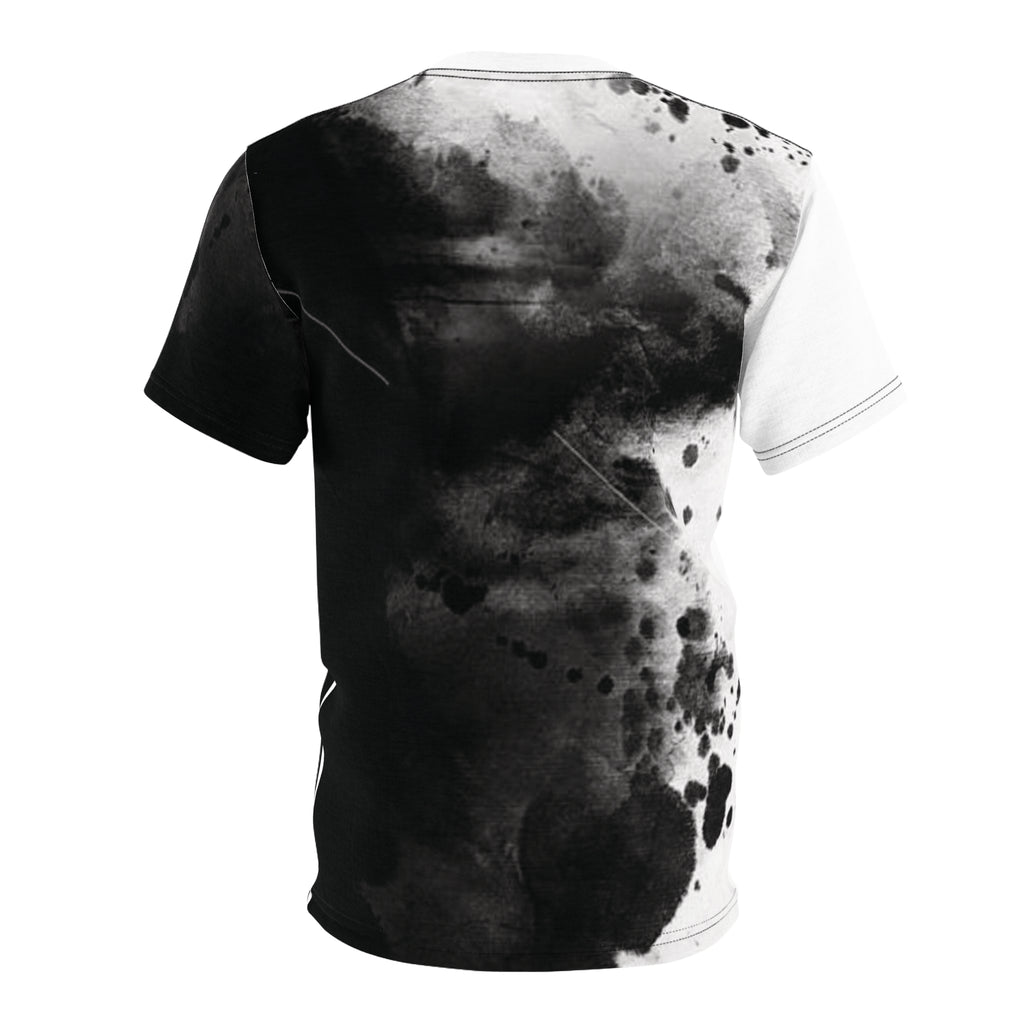 Black Splash Unisex Cut & Sew Tee – Effortless Comfort, Modern Edge