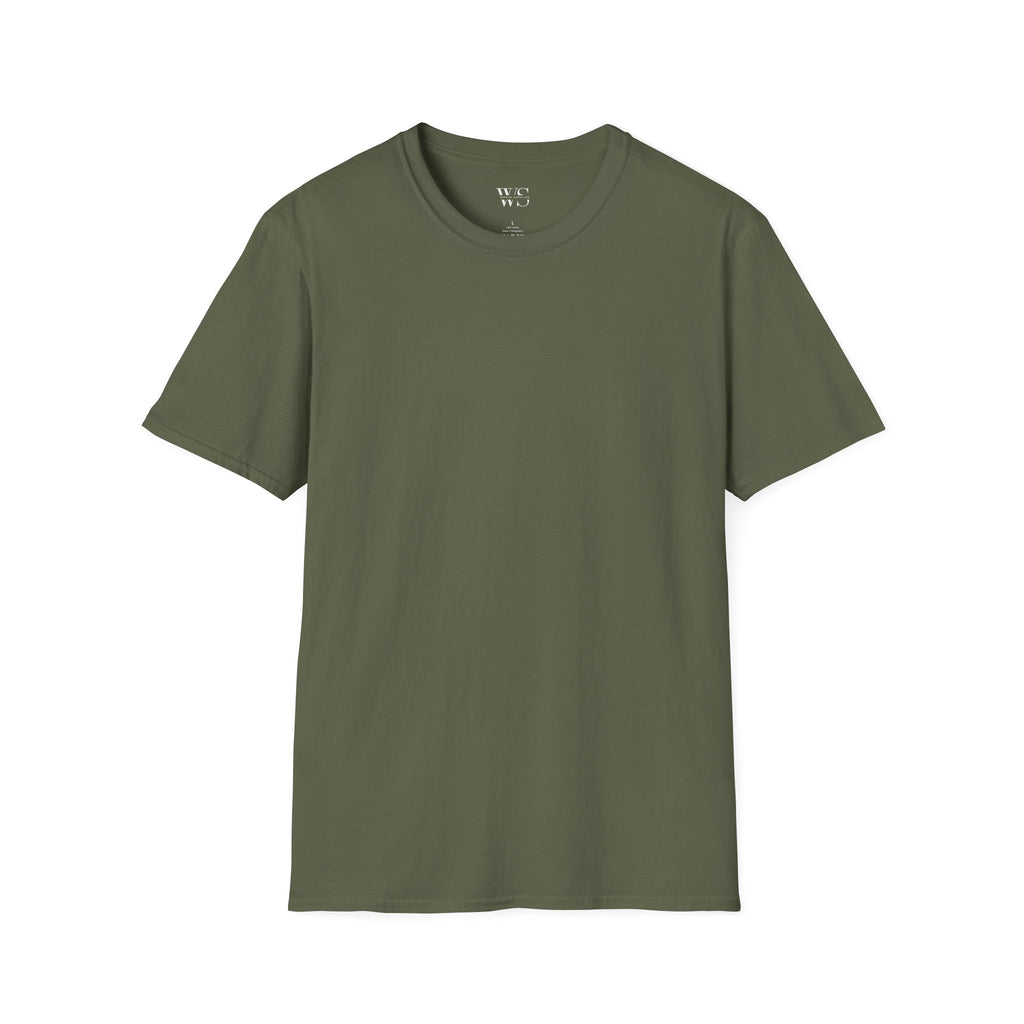 Casual Plane Tee Unisex Softstyle T-Shirt
