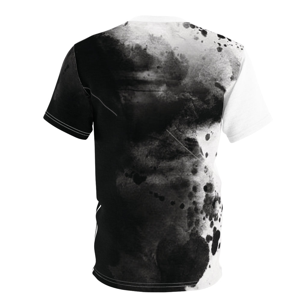 Black Splash Unisex Cut & Sew Tee – Effortless Comfort, Modern Edge