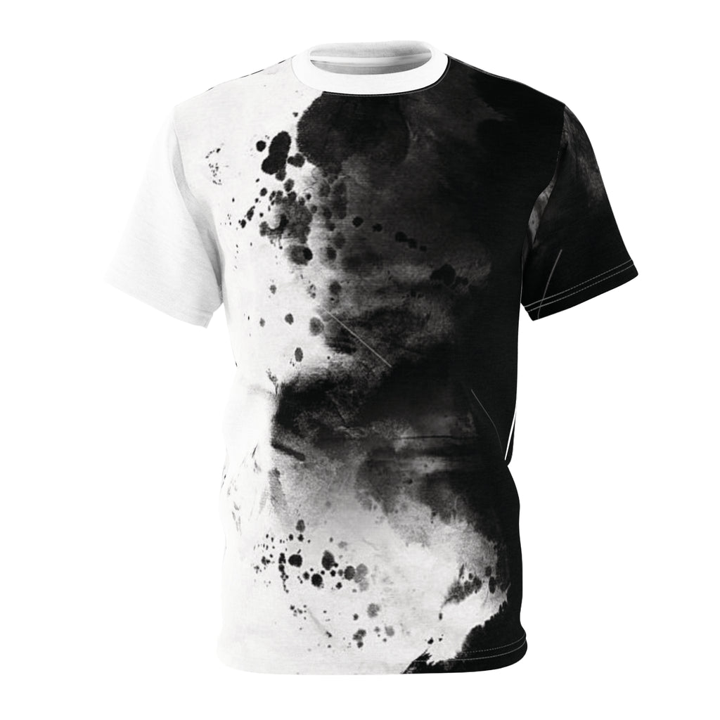 Black Splash Unisex Cut & Sew Tee – Effortless Comfort, Modern Edge