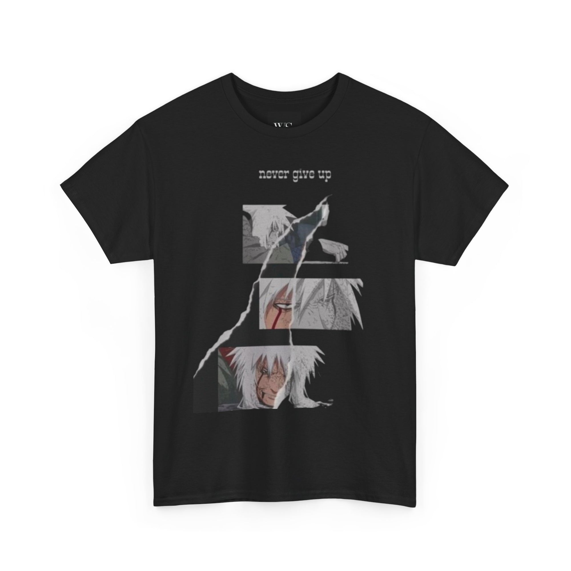 Anime Tee - Never give up Master Jiraiya