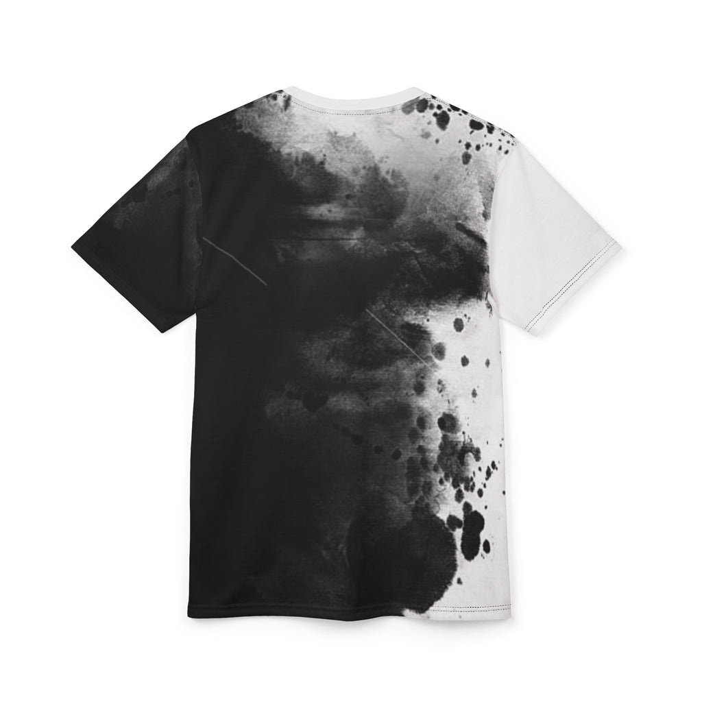 Black Splash Unisex Cut & Sew Tee – Effortless Comfort, Modern Edge