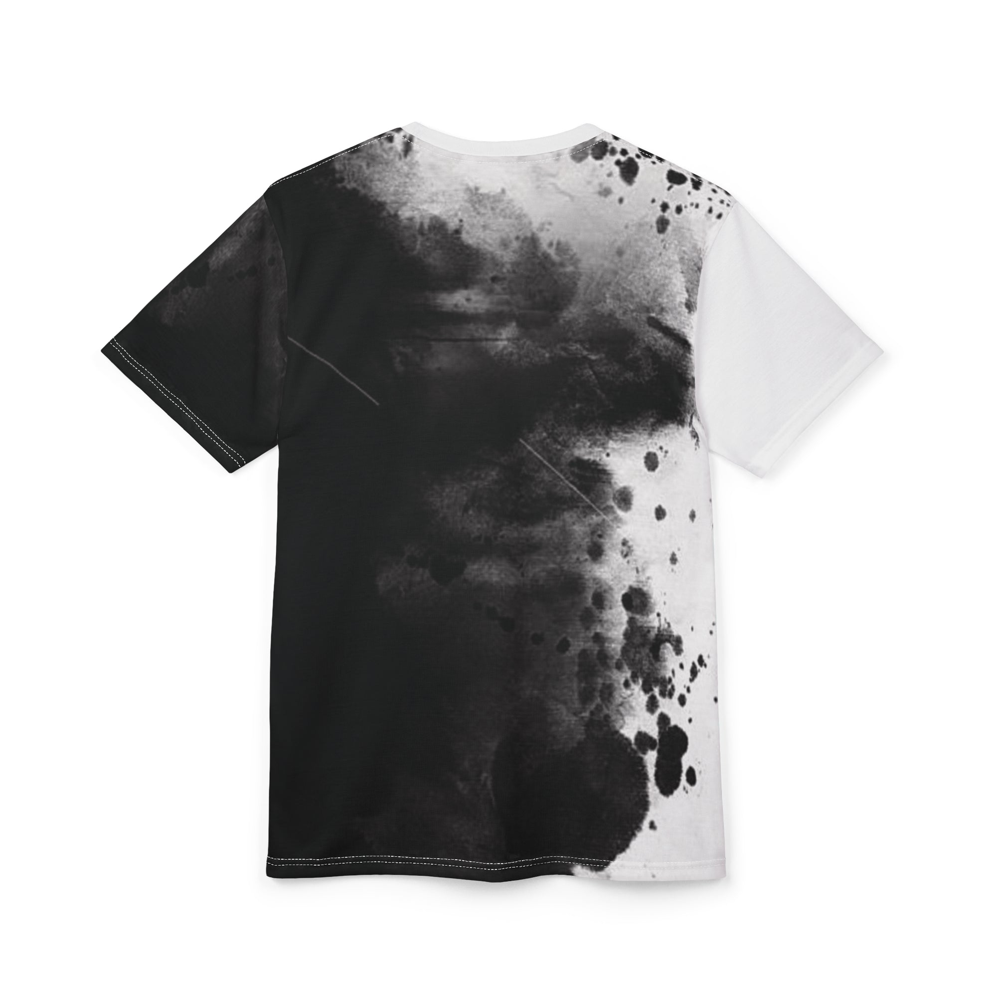 Black Splash Unisex Cut & Sew Tee – Effortless Comfort, Modern Edge