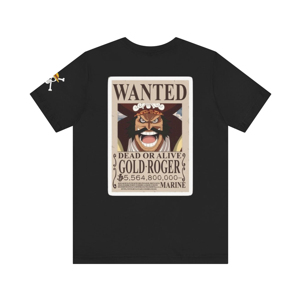 Anime One Piece T-Shirt - GOL D ROGER Design