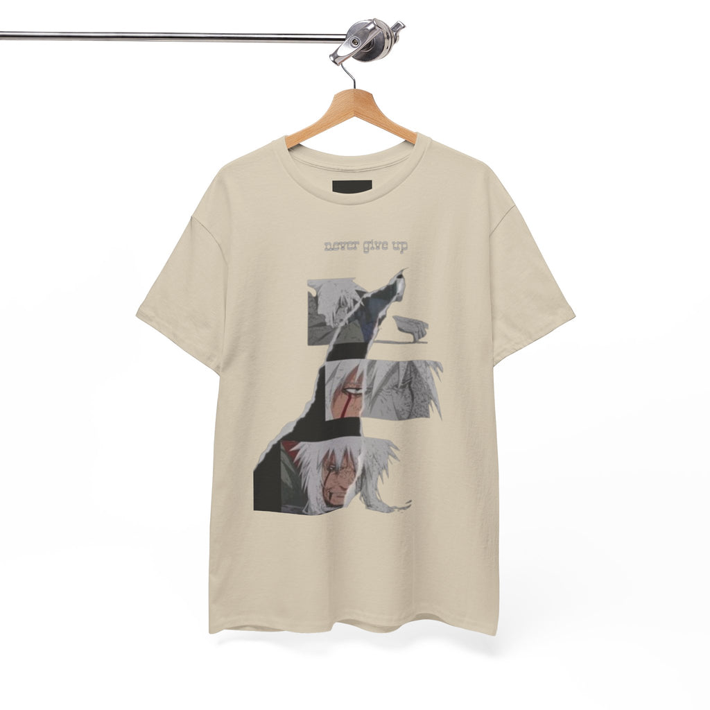 Anime Tee - Never give up Master Jiraiya