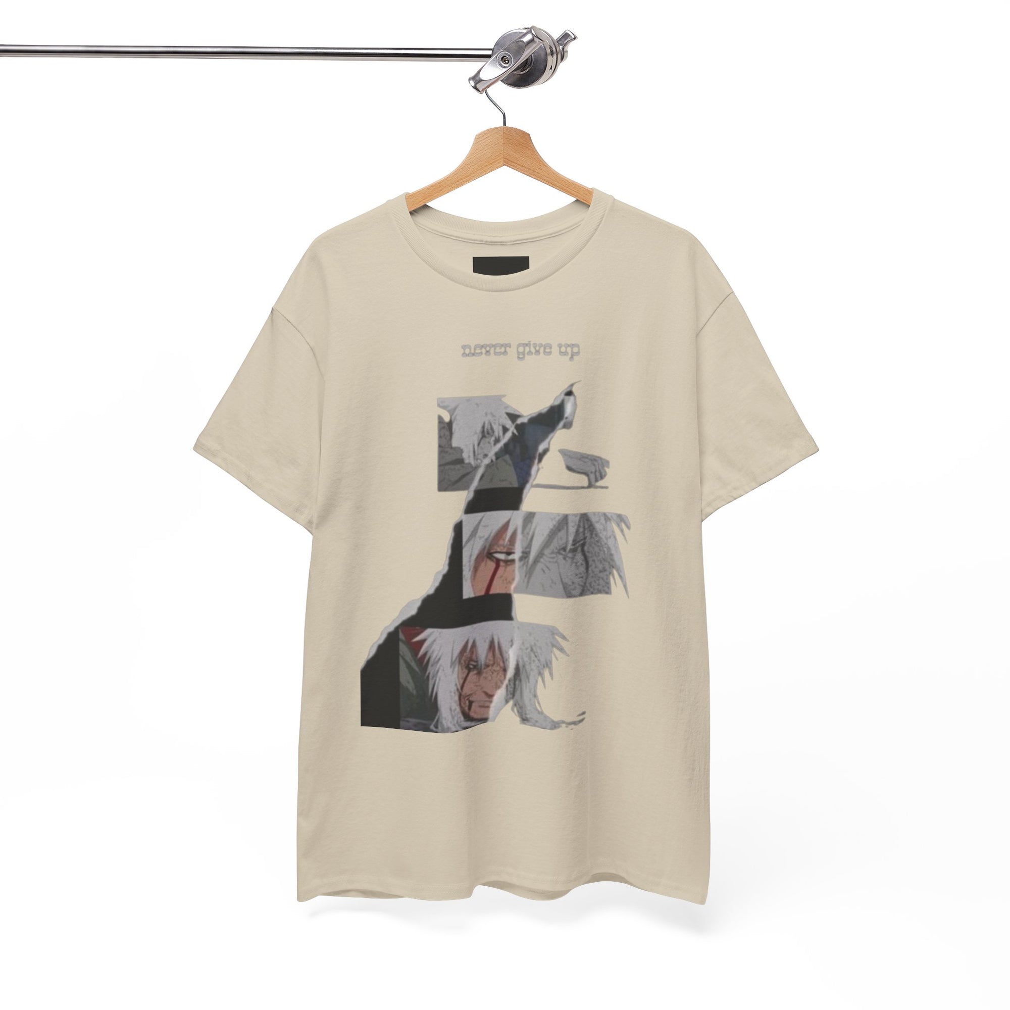 Anime Tee - Never give up Master Jiraiya