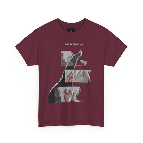 Anime Tee - Never give up Master Jiraiya