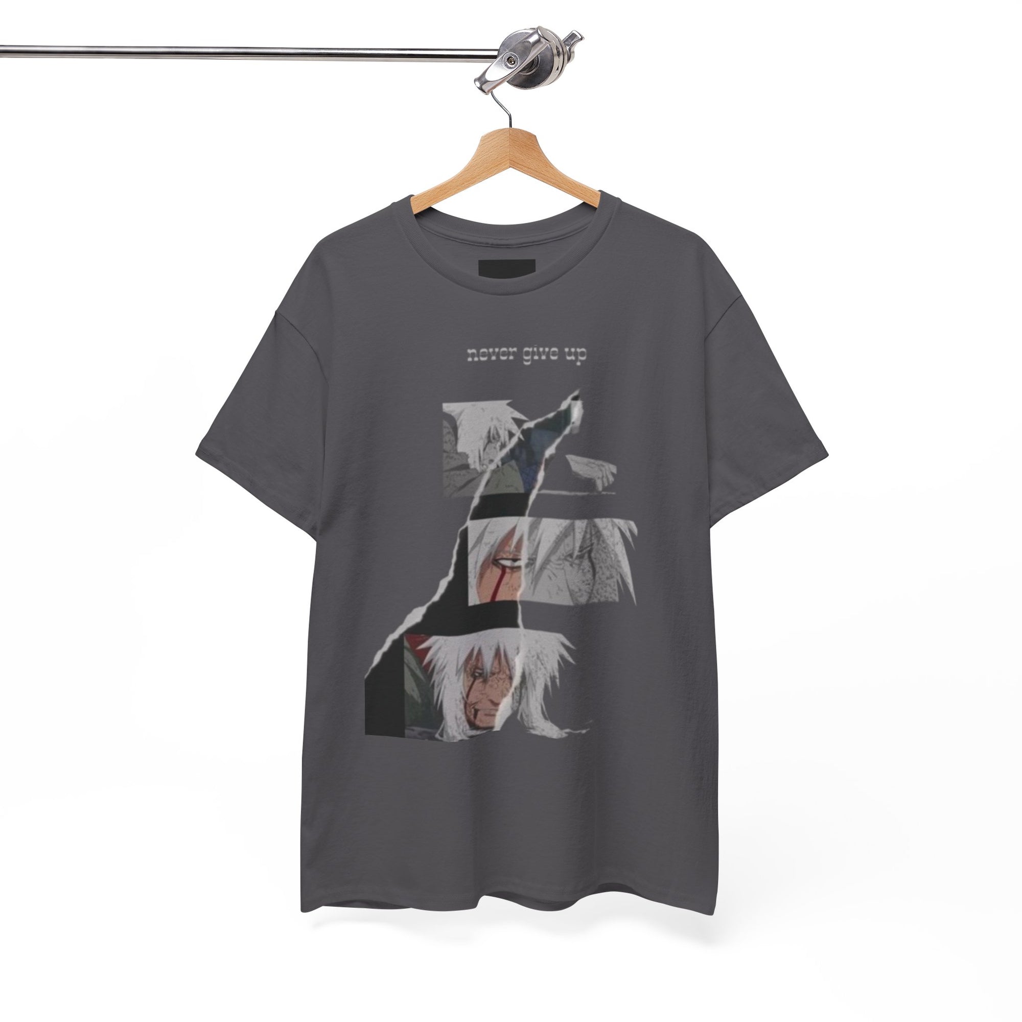 Anime Tee - Never give up Master Jiraiya
